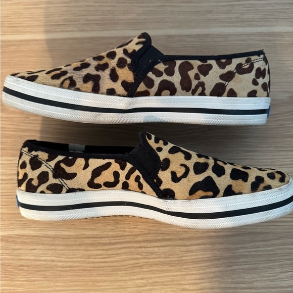 Kate Spade Leopard Print Slip-On Sneakers - Picture 6 of 9